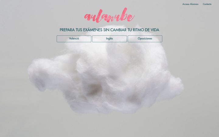 Screenshot of aulanube.com