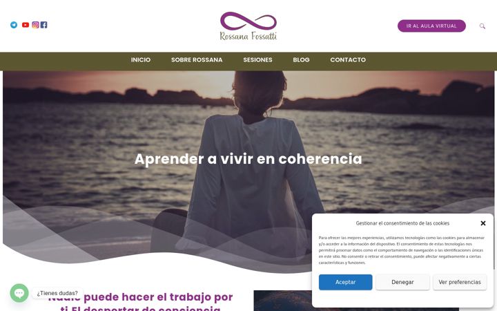Screenshot von aulaparalavida.com