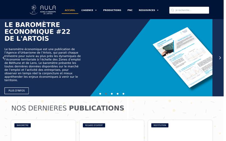 Screenshot of aulartois.fr