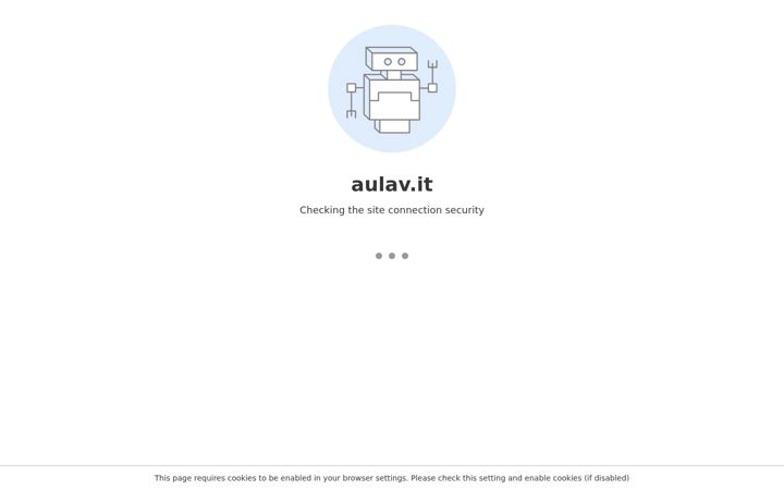 Screenshot of aulav.it