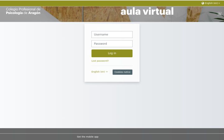Screenshot of aulavirtualcoppa.es