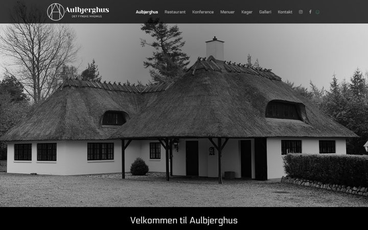 Snímek obrazovky aulbjerghus.dk
