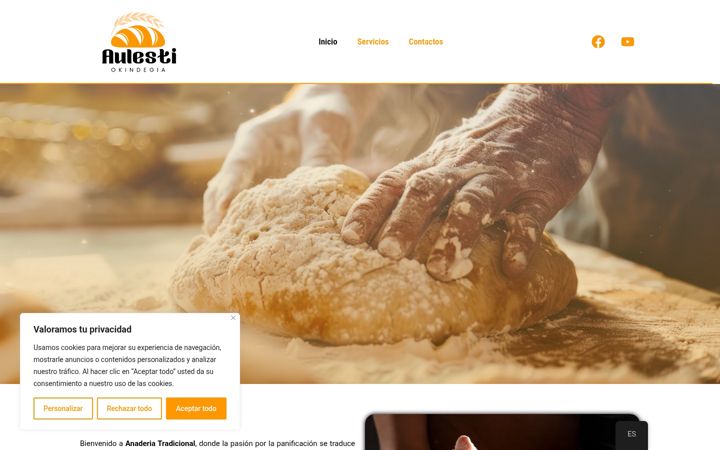 Screenshot of aulestiokindegia.com