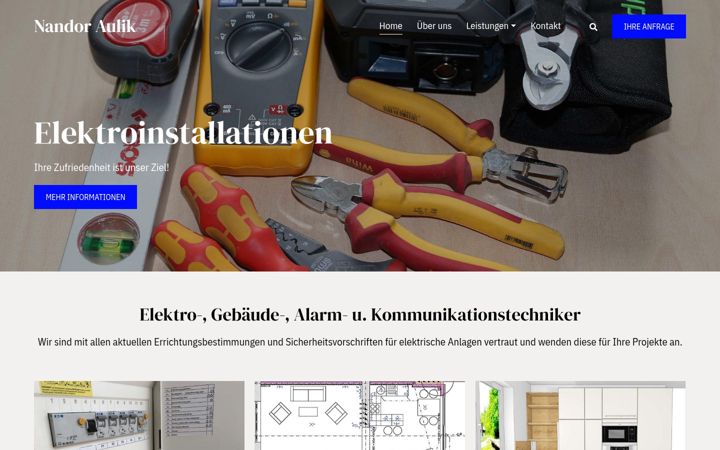 Skærmbillede af aulik.at
