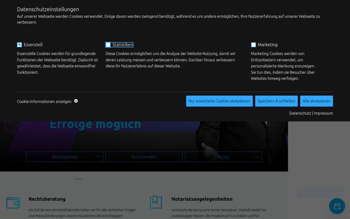 Screenshot of aulinger.eu