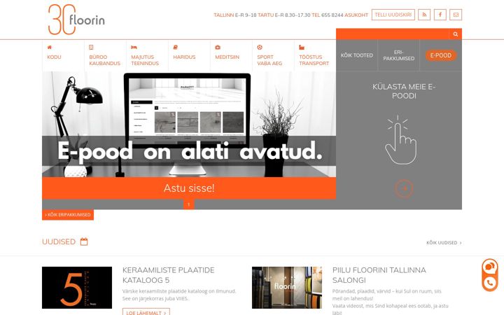 Screenshot of auma.ee