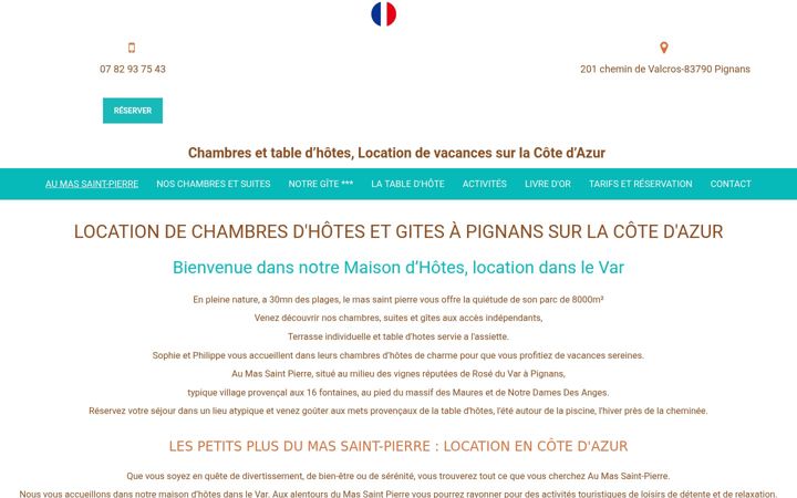 Captura de pantalla de aumassaintpierre.net