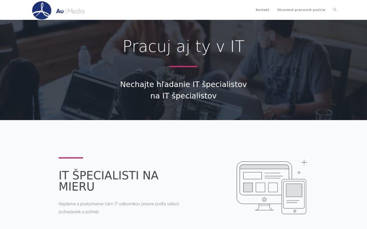 Screenshot von aumedia.sk