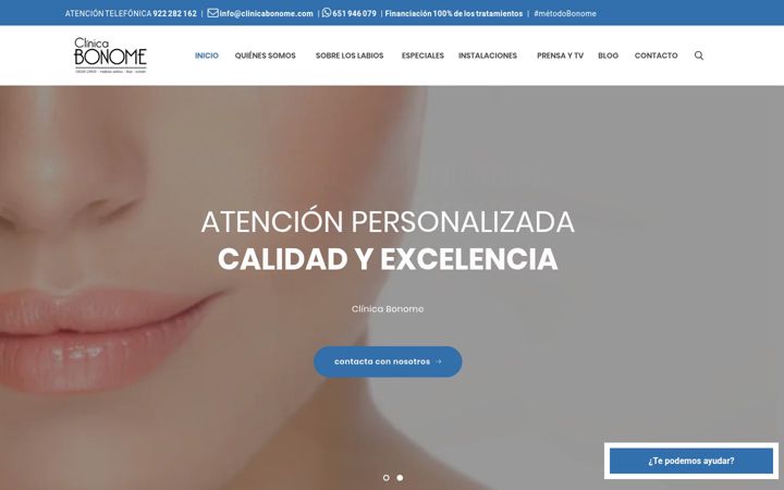 Screenshot of aumentodelabiostenerife.com