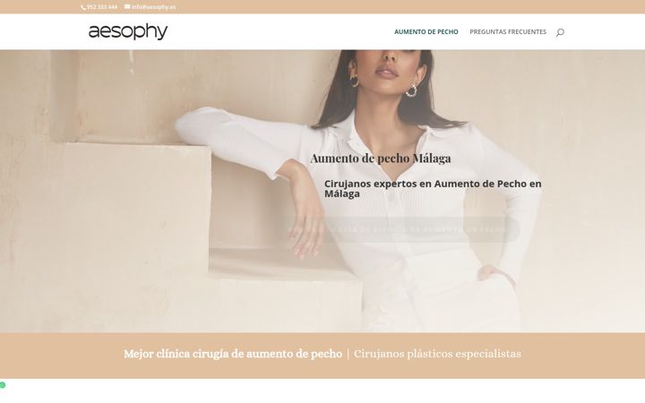 Screenshot of aumentodepechomalaga.es