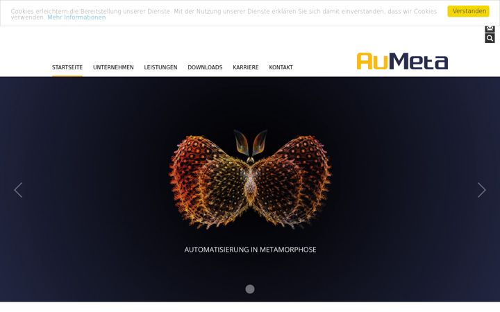 Screenshot of aumeta.de