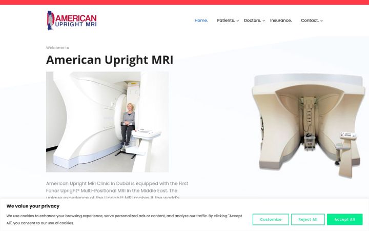 Screenshot of aumri.ae
