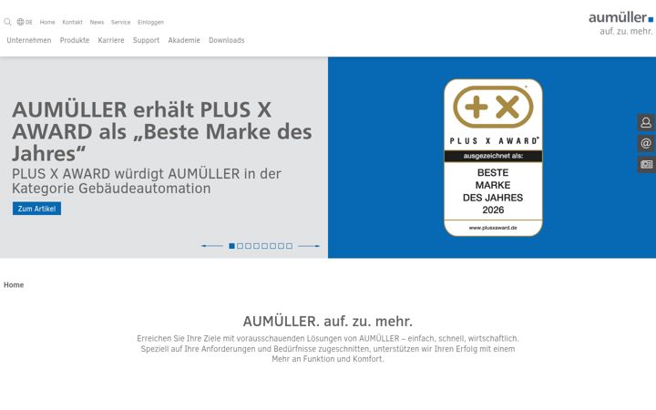 Captură de ecran a aumueller-gmbh.de