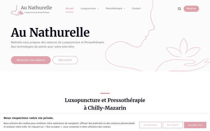Screenshot of aunathurelle.com