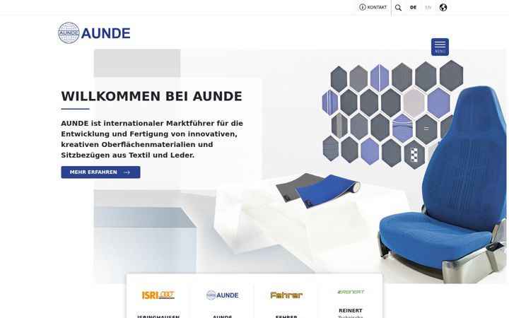 Screenshot ta' aunde.com