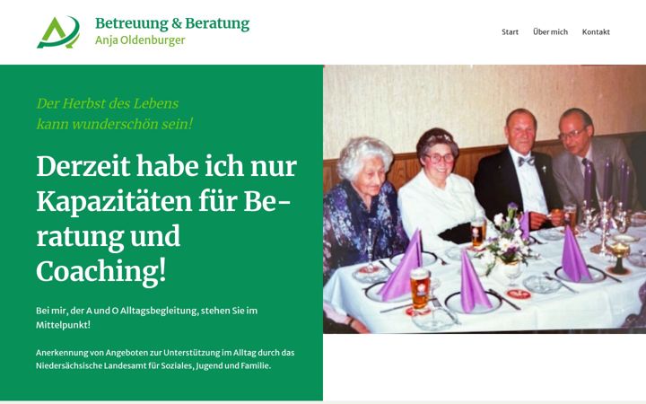 Screenshot of aundo-alltagsbegleitung.de