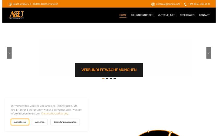 Screenshot of aundu.info