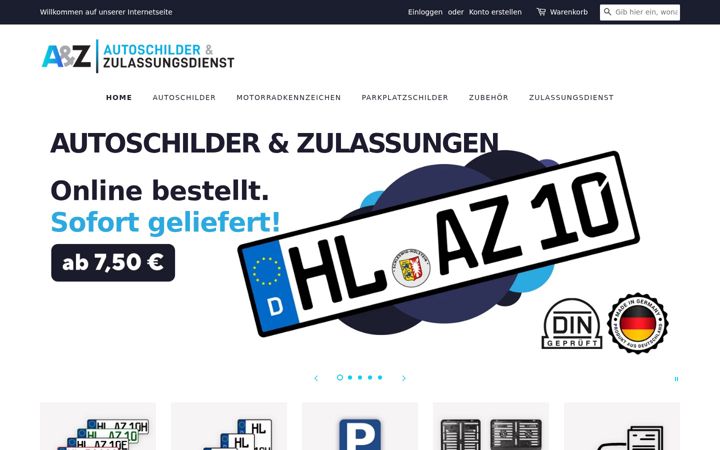 Screenshot di aundz-luebeck.de