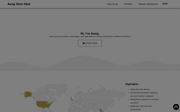 Screenshot of aungheinhtet.com
