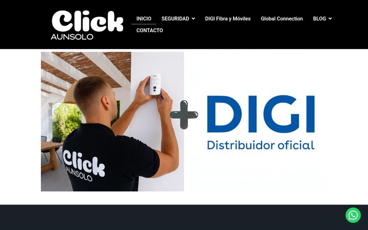 Screenshot of aunsoloclick.es