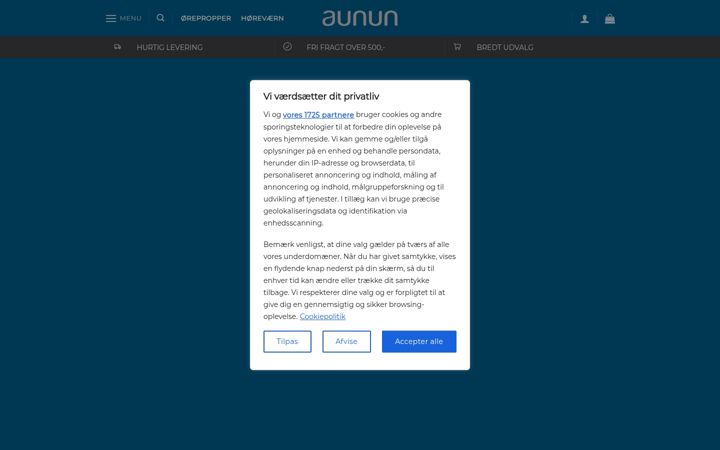 Screenshot of aunun.dk