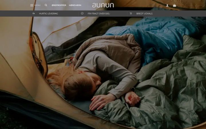 Screenshot of aunun.io