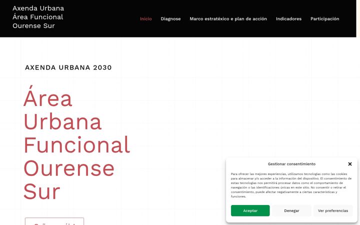 Screenshot ta' auourensesur.com