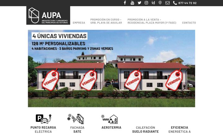 Screenshot von aupainmobiliaria.es