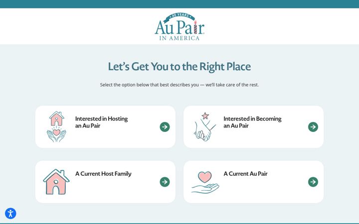 Screenshot of aupairinamerica.com