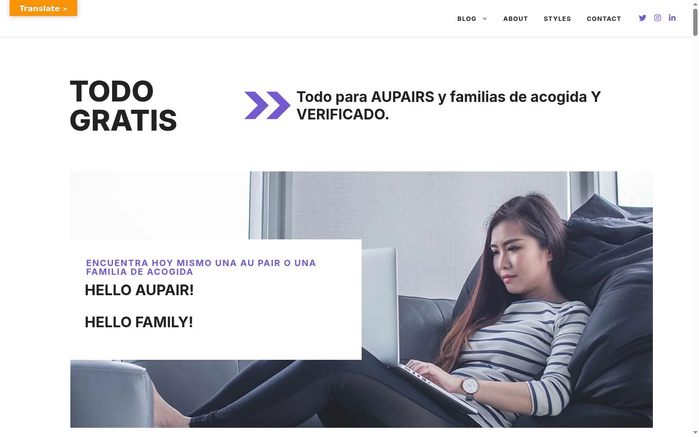 Captura de ecrã do banner de consentimento apresentado antes de qualquer interação