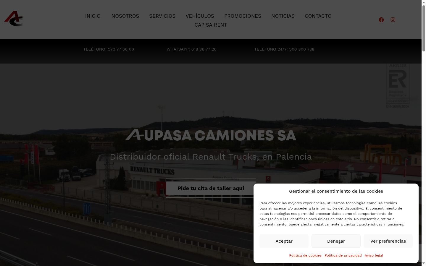 Sutikimo reklamjuostės, rodytos prieš bet kokią sąveiką, ekrano kopija