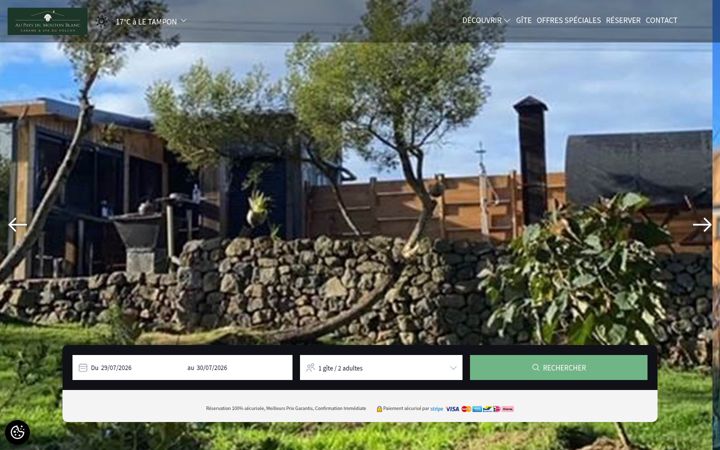 Screenshot van aupaysdumoutonblanc.re