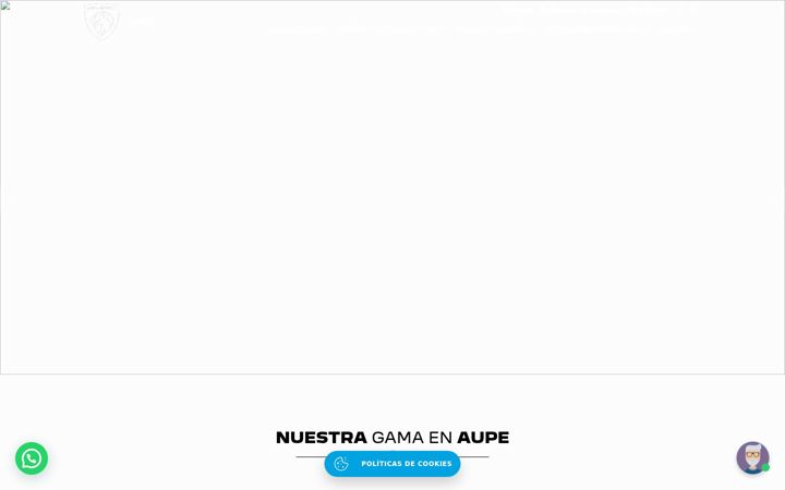 Screenshot of aupebsas.com.ar