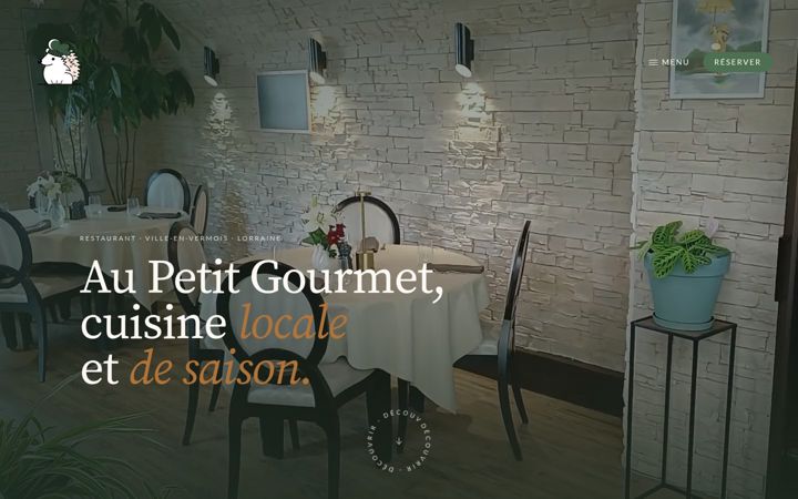 Screenshot of aupetitgourmet.fr