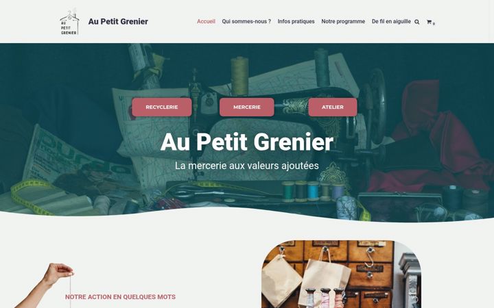 Captura de pantalla de aupetitgrenier.fr