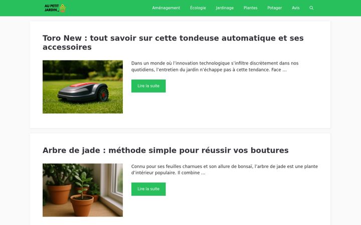 Screenshot von aupetitjardin.fr