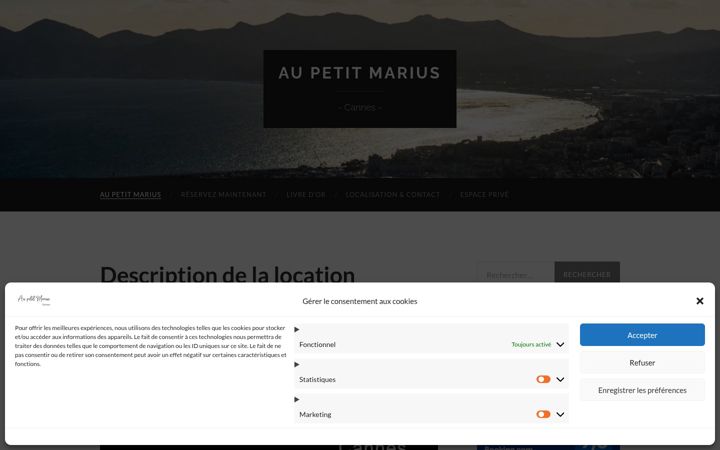 Screenshot of aupetitmarius.fr