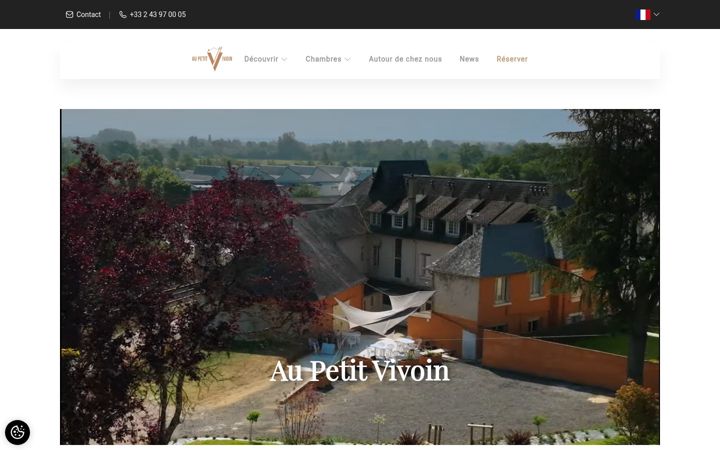 Screenshot of aupetitvivoin.com