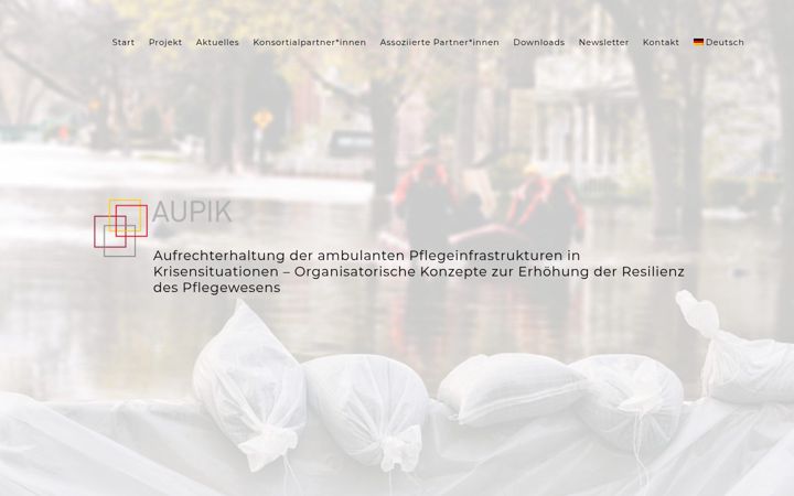 Screenshot of aupik.de