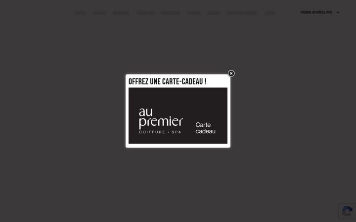 Screenshot di aupremier.com
