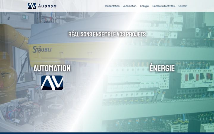 Screenshot di aupsys.com