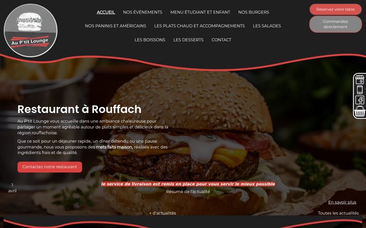 Screenshot of auptitlounge.fr