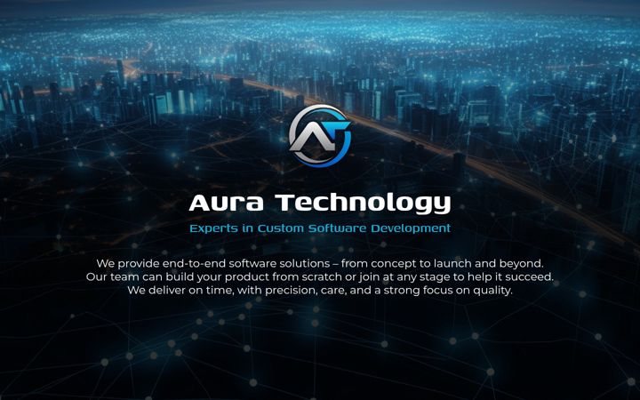Screenshot of aura.technology