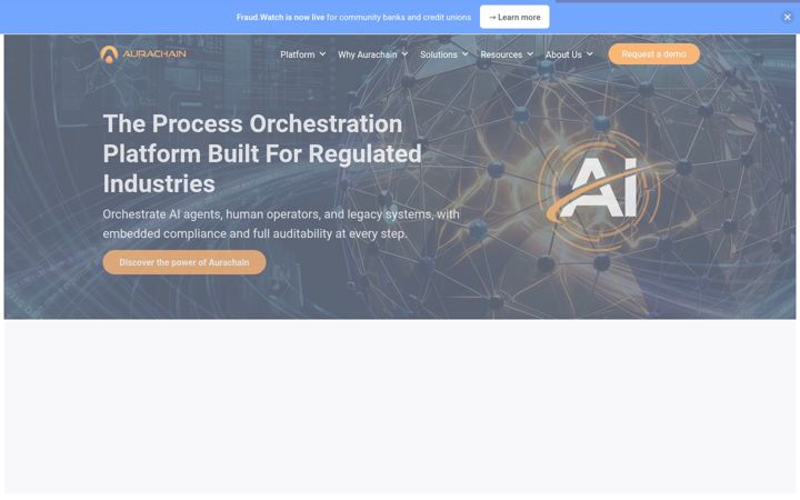 Zrzut ekranu aurachain.com