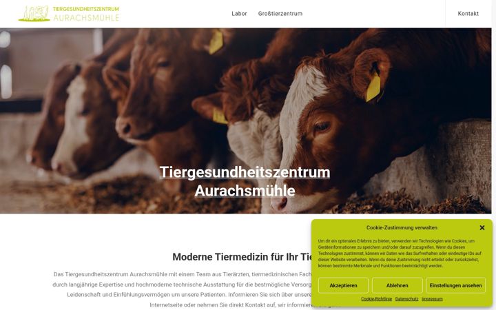 Screenshot of aurachsmuehle.de