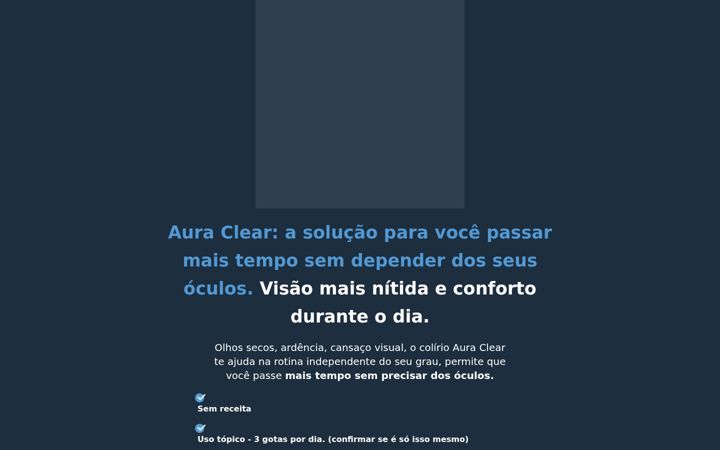 Screenshot of auraclear.com.br