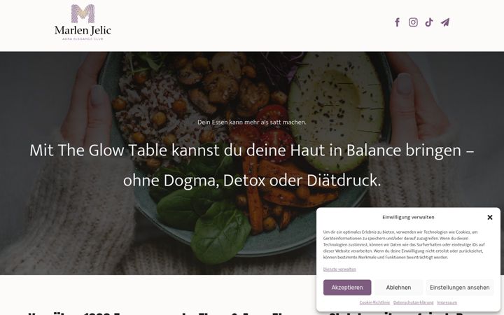 Skærmbillede af auraeleganceclub.com