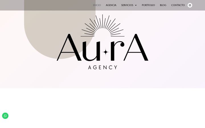 Screenshot of auragency.es
