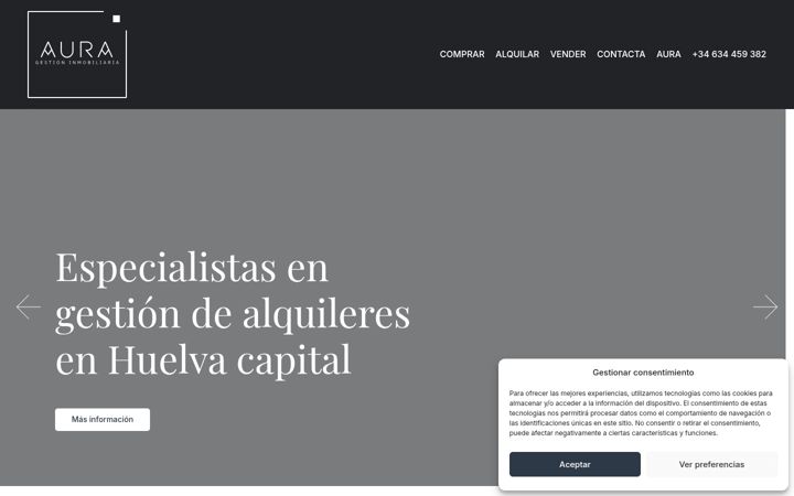 Skjermbilde av auragestioninmobiliaria.es