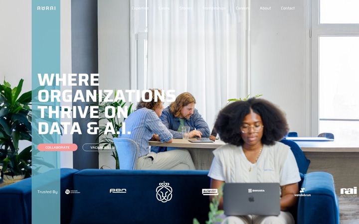 Screenshot of aurai.com